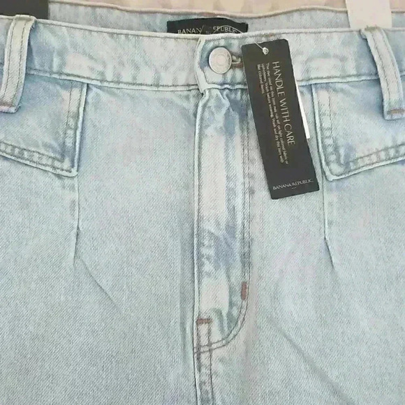 Banana Republic High-Rise Denim Skirt - Picture 5 of 9